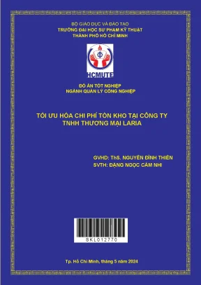 Tối ưu hóa chi phí tồn kho tại công ty tnhh thương mại laria