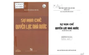 Sự hạn chế quyền lực nhà nước nguyễn đăng dung nxb đại học quốc gia hn