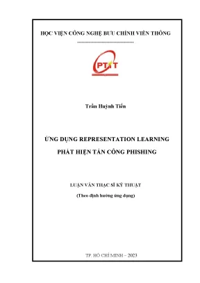 Ứng dụng representation learning phát hiện tấn công phishing