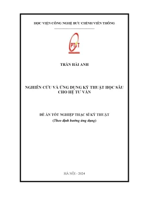 Nghiên cứu và ứng dụng kỹ thuật học sâu cho hệ tư vấn