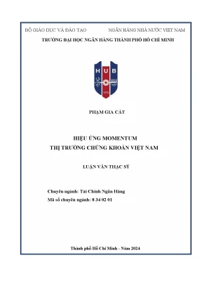 Hiệu ứng momentum thị trường chứng khoán việt nam