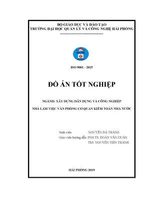 Luận văn tốt nghiệp nhà làm việc văn phòng cơ quan kiểm toán nhà nước