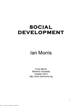 Social development