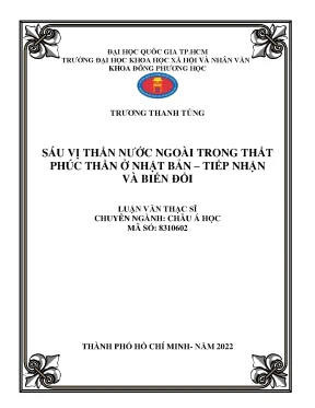 Sáu vị thần nước ngoài trong thất phúc thần ở nhật bản tiếp nhận và biến đổi