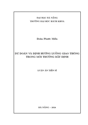 Dự đoán và định hướng luồng giao thông trong môi trường bất định