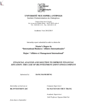 Financial analysis and solution to improve financial situation the case of bk investment joint stock company
