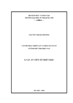 Luận án ncs n t h phương