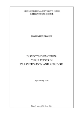 Dissecting emotion challenges in classification and analysis