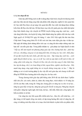 Quản lý phát triển năng lực tự học của học sinh trường phổ thông dân tộc bán trú trung học cơ sở huyện phong thổ tỉnh lai châu theo hướng phối hợp