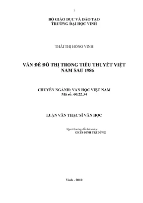 123doc van de do thi trong tieu thuyet viet nam sau 1986