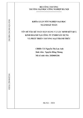 Kế toán tiền lương và các khoản trích theo lương tại công ty tnhh xây dựng thương mại và dịch vụ quỳnh giang