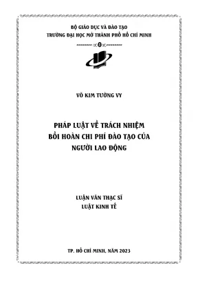 Pháp luật về trách nhiệm bồi hoàn chi phí đào tạo của người lao động