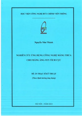 Nghiên cứu ứng dụng công nghệ mảng thưa cho mảng ăng ten tích cực