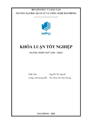 A study on group work application to improve speaking skill for first year language majors at hai phong university of management and technology