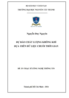 Dự báo chất lượng không khí dựa trên dữ liệu chuỗi thời gian