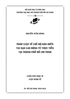 Pháp luật về chế độ bảo hiểm tai nạn lao động từ thực tiễn thành phố hồ chi minh