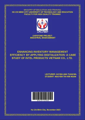 Enhancing inventory management efficiency by applying digitalization a case study of intel products vietnam co ltd