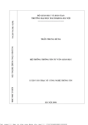 Hệ thống thông tin tư vấn giáo dụ
