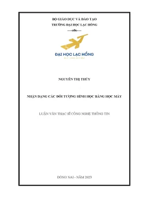 Nhận dạng các đối tượng hình học bằng học máy