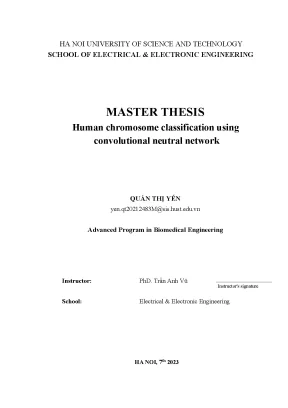Phân loại nhiễm sắc thể người bằng mạng trung tính tích chập