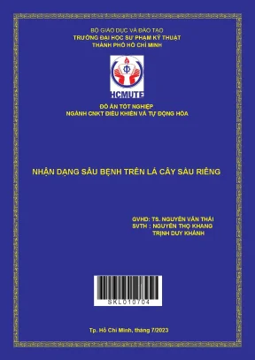 Nhận dạng sâu bệnh trên lá cây sầu riêng