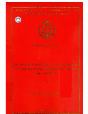 Biện pháp phát triển dịch vụ giao nhận vận tải hàng hóa bằng đường biển tại công ty bee logistics