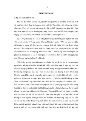 Phương pháp số và ứng dụng mô hình nền trong tính toán ảnh hưởng của hố đào sâu đến công trình lân cận