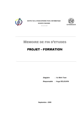 Luận văn thạc sĩ projet formation
