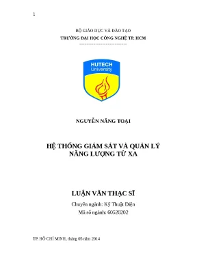 Hệ thống giám sát và quản lý năng lượng từ xa