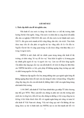 Luận văn tốt nghiệp giải pháp nâng cao hiệu quả huy động vốn tại ngân hàng nông nghiệp và phát triển nông thôn chi nhánh đông anh