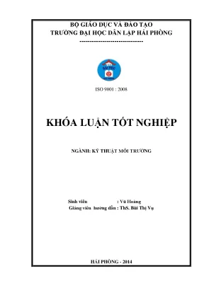 Nghiên cứu xây dựng mô hình xử lý bụi bằng phương pháp ly tâm quy mô phòng thí nghiệm