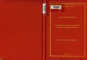 Quản trị rủi ro lãi suất tại ngân hàng thương mại cổ phần tiên phong