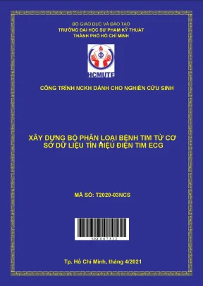 Đề tài xây dựng bộ phân loại bệnh tim từ cơ sở dữ liệu tín hiệu điện tim ecg