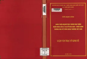 Hoàn thiện marketing trong hoạt động ngân hàng bán lẻ tại sở giao dịch ngân hàng thương mại cổ phần ngoại thương việt nam
