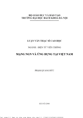 Mạng ngn và ứng dụng tại việt nam