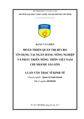 Hoàn thiện công tác quản lý ngân sách tại huyện cô tô tỉnh quảng ninh