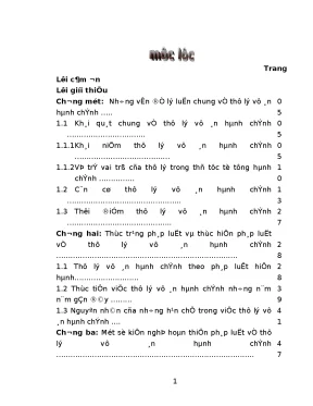 Thụ lý vụ án hành chính thực trạng và giải pháp 1