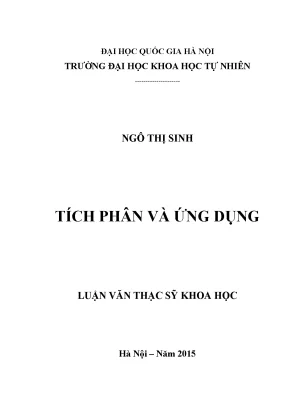Luận văn thạc sĩ tích phân và ứng dụng 13