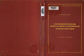 Vai trò nhà nước đối với việc xây dựng nền kinh tế việt nam độc lập tự chủ trong điều kiện hội nhập kinh tế quốc tế hiện nay