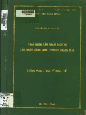 Phát triển sản phẩm và dịch vụ của ngân hàng công thương hoàng mai