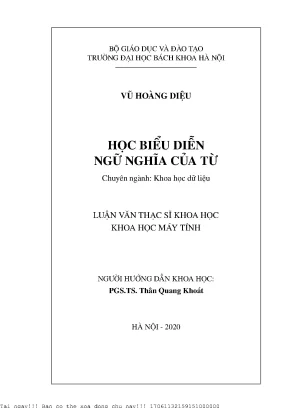 Họ biểu diễn ngữ nghĩa ủa từ