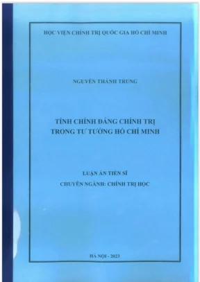 Tính chính đáng chính trị trong tư tưởng hồ chí minh