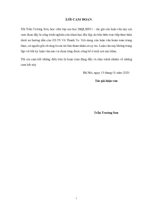 Nghiên cứu giải pháp nâng cao chất lượng quản lý thi công tại ban quản lý đầu tư và xây dựng thủy lợi 2