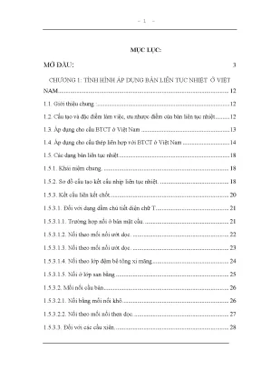 Các cầu nhiều nhịp bê tông cốt thép liên hơp nhịp giản đơn