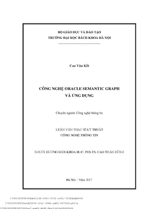 Công nghệ orale semanti graph và ứng dụng