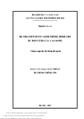 Hệ trợ giúp quyết định thông minh ho dự báo ung ầu lao động