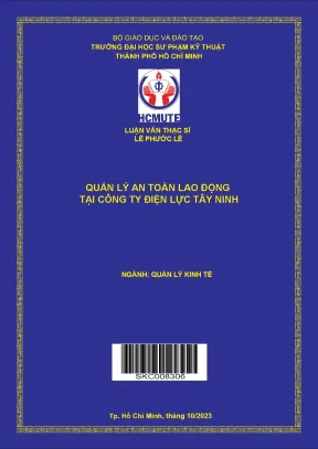 Quản lý an toàn lao động tại công ty điện lực tây ninh
