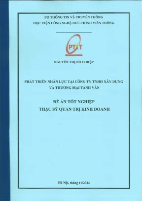 Phát triển nhân lực tại công ty tnhh xây dựng và thương mại tành vân