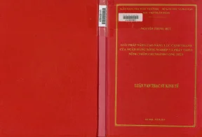 Giải pháp nâng cao năng lực cạnh tranh của ngân hàng nông nghiệp và phát triển nông thôn chi nhánh long biên