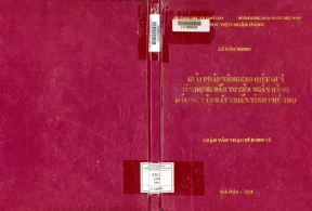 Giải pháp nâng cao hiệu quả tín dụng đầu tư của ngân hàng đầu tư và phát triển tỉnh phú thọ
